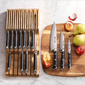 
                  
                    Cargar imagen en el visor de la galería, Bamboo In-Drawer 15-Slot Knife Organizer, 503831
                  
                
