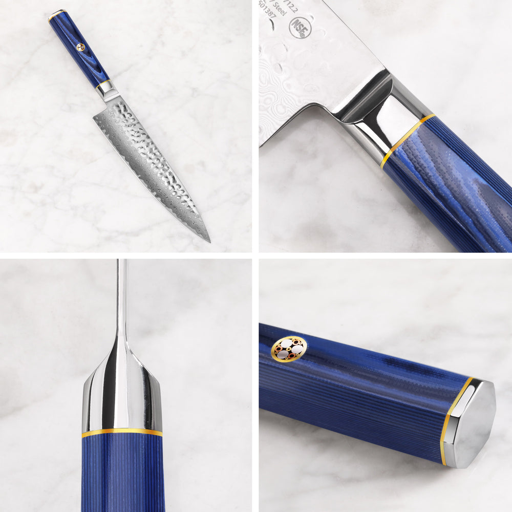 
                  
                    Cargar imagen en el visor de la galería, KITA Series 2-Piece Carving Set, High Carbon X-7 Damascus Steel, 501516
                  
                
