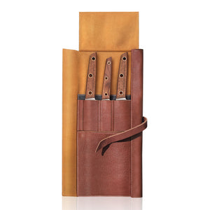 
                  
                    Cargar imagen en el visor de la galería, W Series 4-Piece Leather Roll Knife Set, German Steel, 59953
                  
                