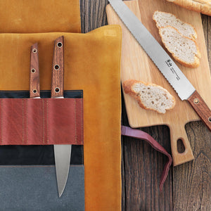 
                  
                    Cargar imagen en el visor de la galería, W Series 4-Piece Leather Roll Knife Set, German Steel, 59953
                  
                