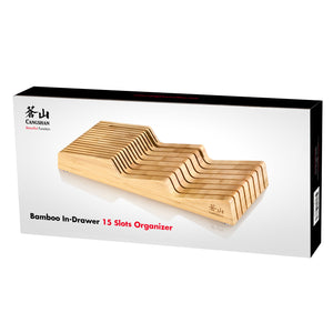 
                  
                    Cargar imagen en el visor de la galería, Bamboo In-Drawer 15-Slot Knife Organizer, 503831
                  
                