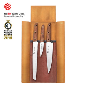 
                  
                    Cargar imagen en el visor de la galería, W Series 4-Piece Leather Roll Knife Set, German Steel, 59953
                  
                