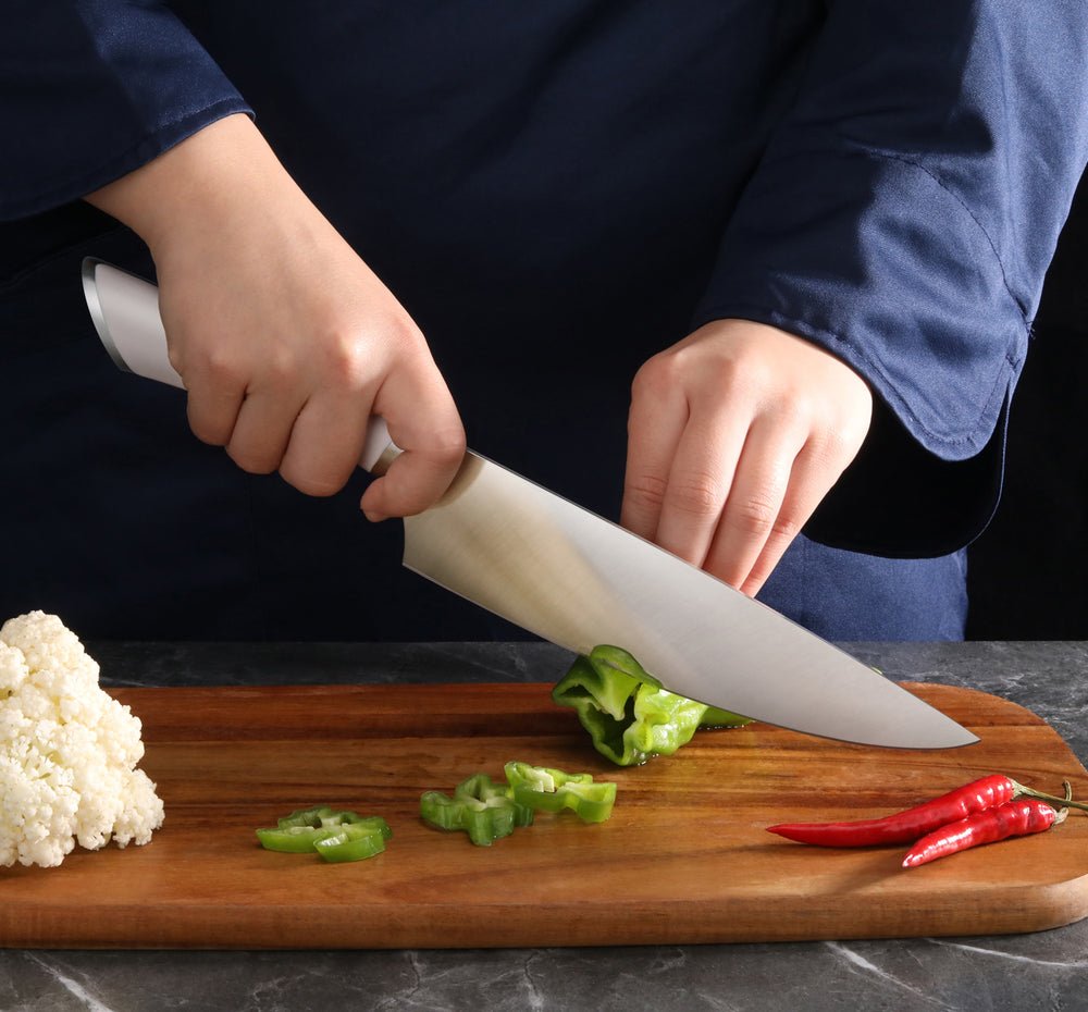 
                  
                    Cargar imagen en el visor de la galería, ELBERT Series 12-Piece Knife Block Set, Forged German Steel, Acacia Block
                  
                