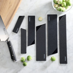 
                  
                    Cargar imagen en el visor de la galería, 6-Piece Knife Edge Guard Set, Black Sheaths, 503633
                  
                