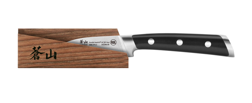
                  
                    Cargar imagen en el visor de la galería, TS Series 2.75-Inch Peeling Knife with Ash Wood Sheath, Forged Swedish 14C28N Steel, 1020625
                  
                