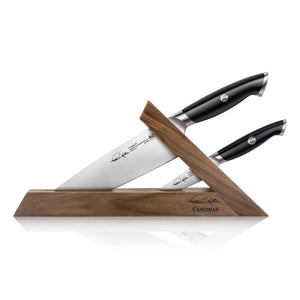 
                  
                    Cargar imagen en el visor de la galería, TKSC TAI 3-Piece Knife Block Set, Forged Swedish Powder Steel, Thomas Keller Signature Collection, Black, 1024678
                  
                