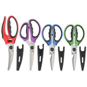 
                  
                    Cargar imagen en el visor de la galería, 4-Piece Heavy-Duty Shears Set with Guards, Multi-Color, 1026726
                  
                