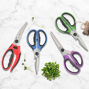 
                  
                    Cargar imagen en el visor de la galería, 4-Piece Heavy-Duty Shears Set with Guards, Multi-Color, 1026726
                  
                