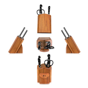 
                  
                    Cargar imagen en el visor de la galería, V2 Series 5-Piece Starter Knife Block Set, Forged German Steel, Acacia Block, 1022520
                  
                