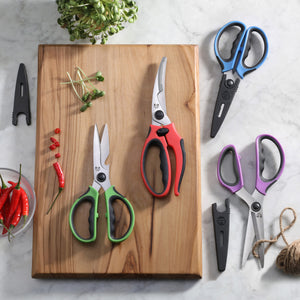 
                  
                    Cargar imagen en el visor de la galería, 4-Piece Heavy-Duty Shears Set with Guards, Multi-Color, 1026726
                  
                