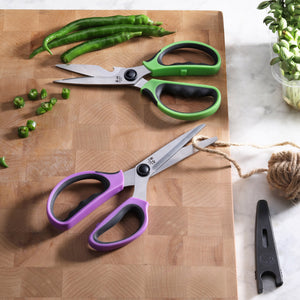 
                  
                    Cargar imagen en el visor de la galería, 4-Piece Heavy-Duty Shears Set with Guards, Multi-Color, 1026726
                  
                