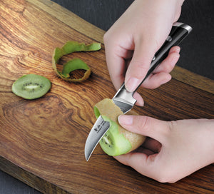 
                  
                    Cargar imagen en el visor de la galería, TS Series 2.75-Inch Peeling Knife with Ash Wood Sheath, Forged Swedish 14C28N Steel, 1020625
                  
                