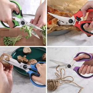 
                  
                    Cargar imagen en el visor de la galería, 4-Piece Heavy-Duty Shears Set with Guards, Multi-Color, 1026726
                  
                